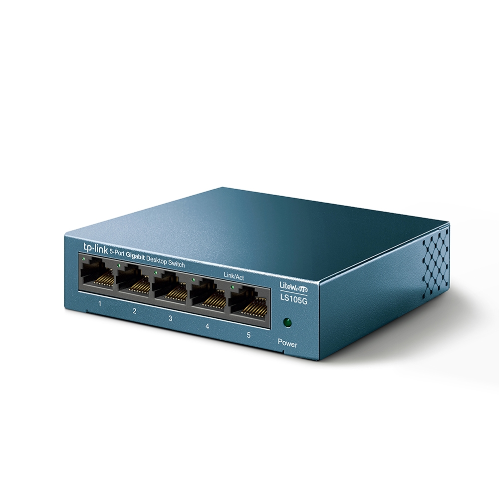 ls105g TP-Link LS105G Unmanaged 5 Port Ethernet Switch