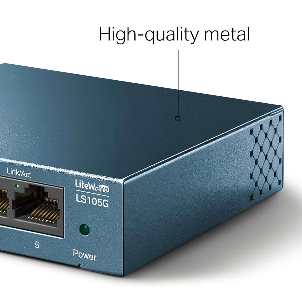 ls105g TP-Link LS105G Unmanaged 5 Port Ethernet Switch