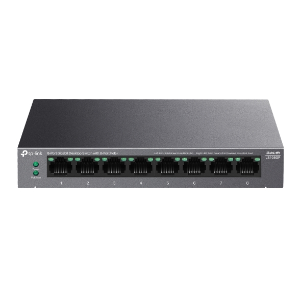 TP-Link LS108GP Network 8 Port Network Switch Power Over Ethernet
