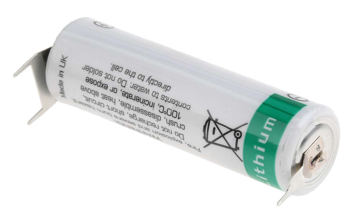 ls145003pf Saft LS 14500 Lithium Thionyl Chloride AA Battery 3.6 V