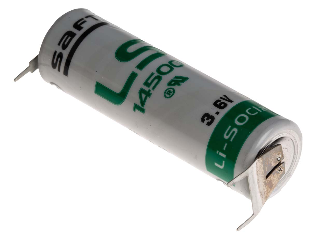 ls145003pfrp Saft LS 14500 Lithium Thionyl Chloride AA Battery 3.6 V