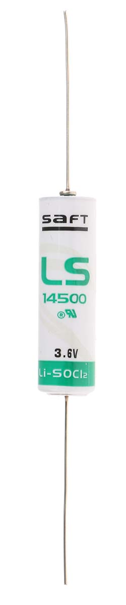 Saft LS 14500 Lithium Thionyl Chloride AA Battery 3.6 V