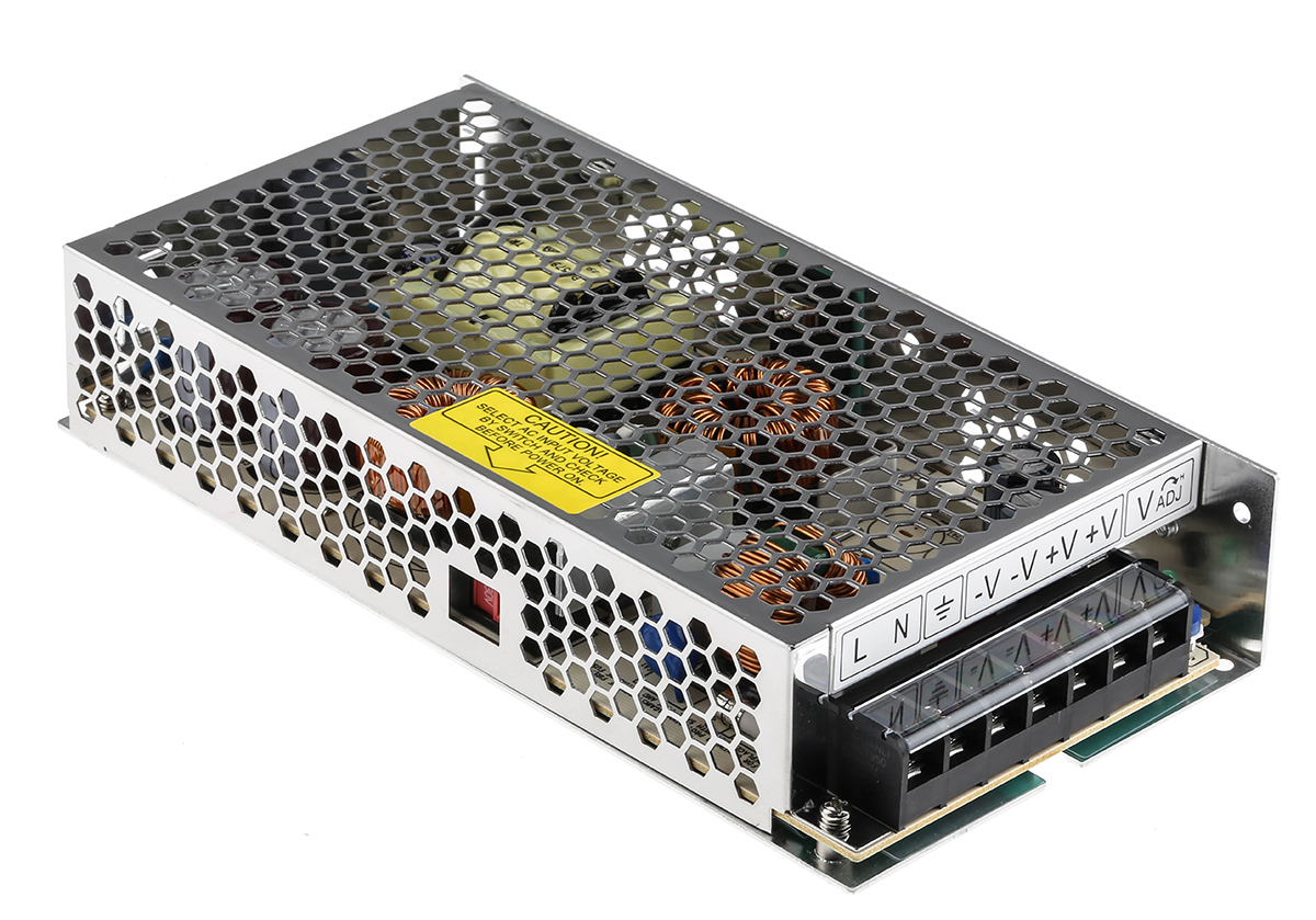 TDK-Lambda Switching Power Supply, LS150-12 12V dc, 12.5A, 150 W, Input 76V ac to