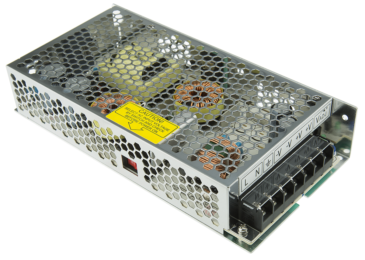 TDK-Lambda Switching Power Supply, LS150-15 15V dc, 10A, 150 W, Input 88V ac to  273 V dc, 264V ac