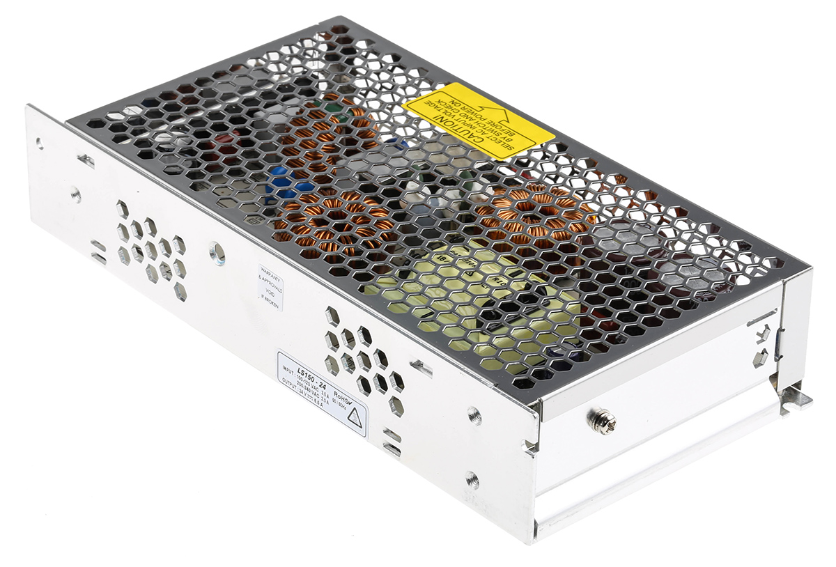 ls150-24 TDK-Lambda Switching Power Supply, LS150-24 24V dc, 6.5A, 150 W, Input 248V to  273V dc