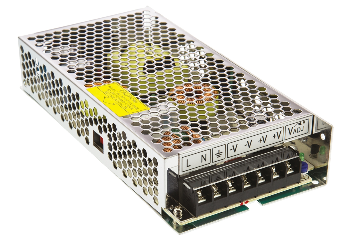 TDK-Lambda Switching Power Supply, LS150-48 48V dc, 3.3A, 150 W, Input 76V ac to