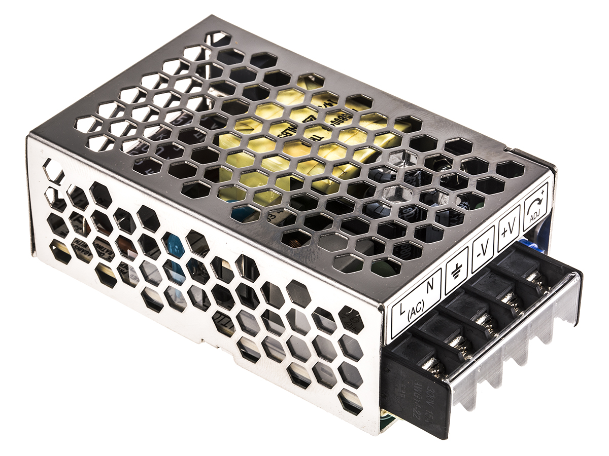 TDK-Lambda Switching Power Supply, LS25-15 15V dc, 1.7A, 25 W, Input 88V ac to  370 V dc, 264V ac