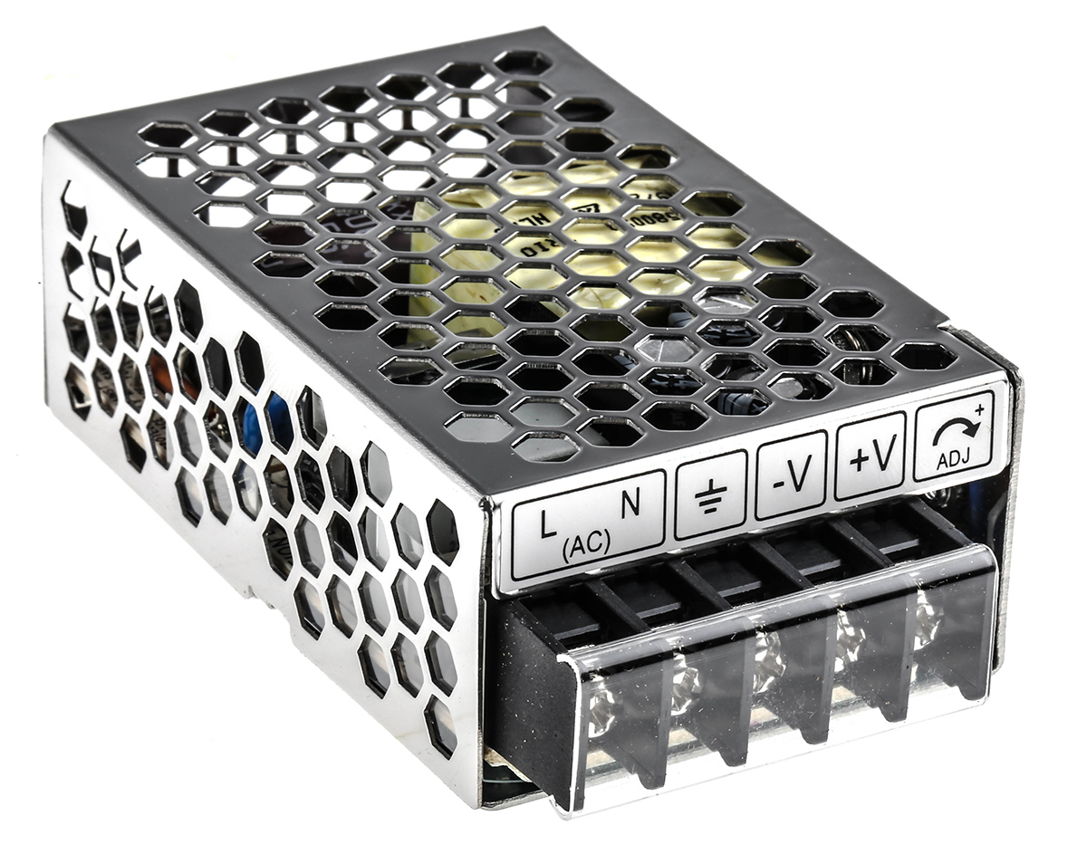 TDK-Lambda Switching Power Supply, LS25-24 24V dc, 1.1A, 25 W, Input 88V ac to  370 V dc, 264V ac