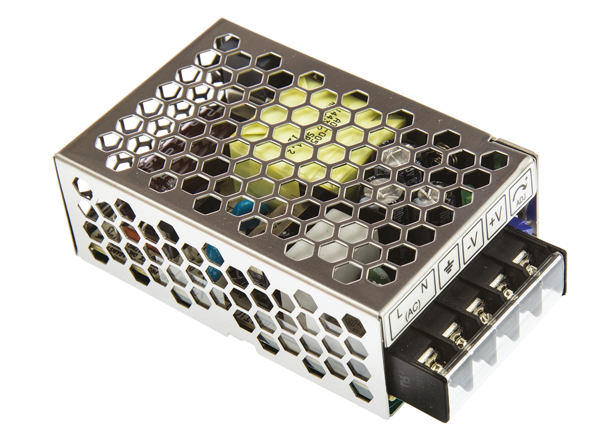 TDK-Lambda Switching Power Supply, LS25-48 48V dc, 570mA, 25 W, Input 88V ac to  370 V dc, 265V ac