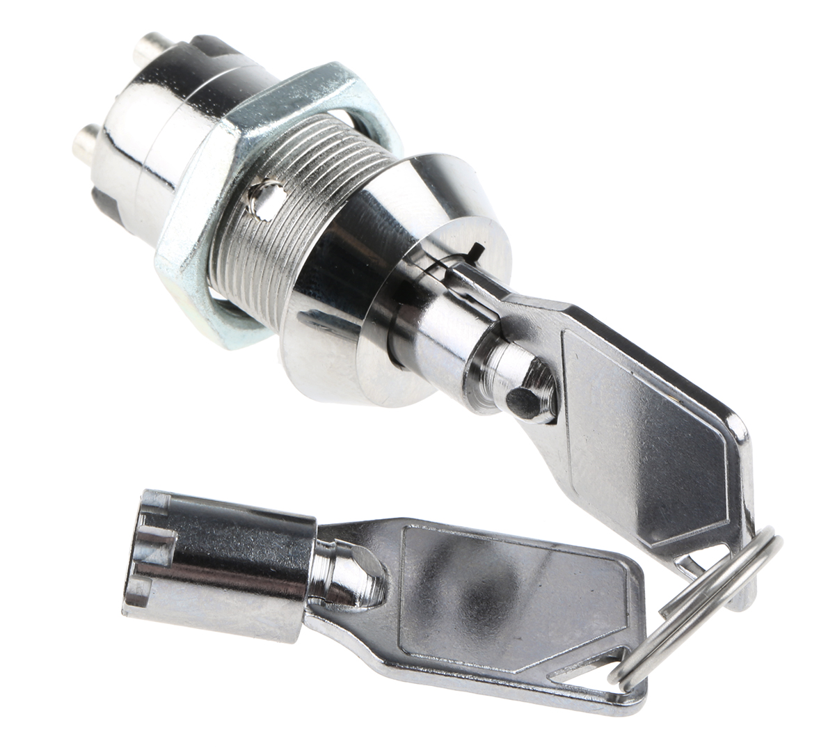Lorlin Key Switch, SPST, 2A 2-Way
