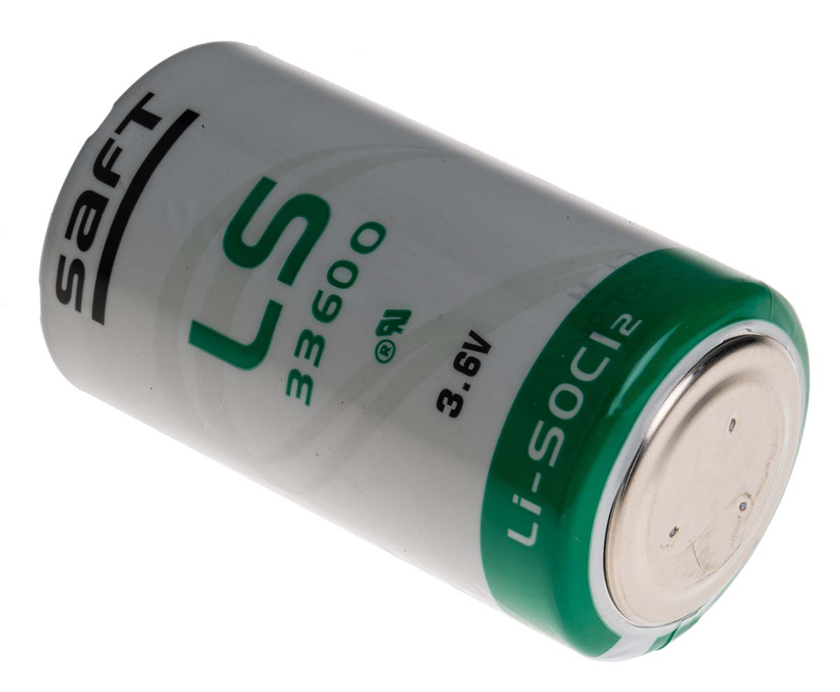 ls33600 Saft LS 33600 3.6 V Lithium Thionyl Chloride D Battery