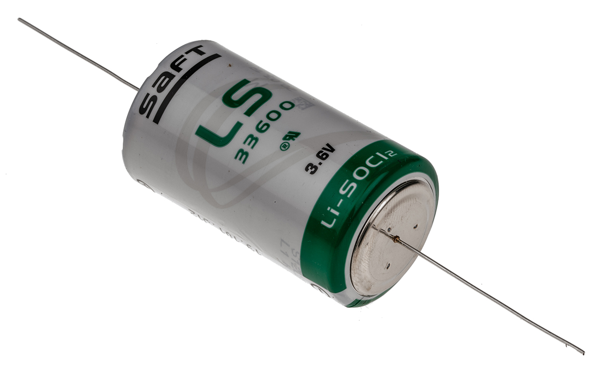 Saft LS 33600 3.6 V Lithium Thionyl Chloride D Battery