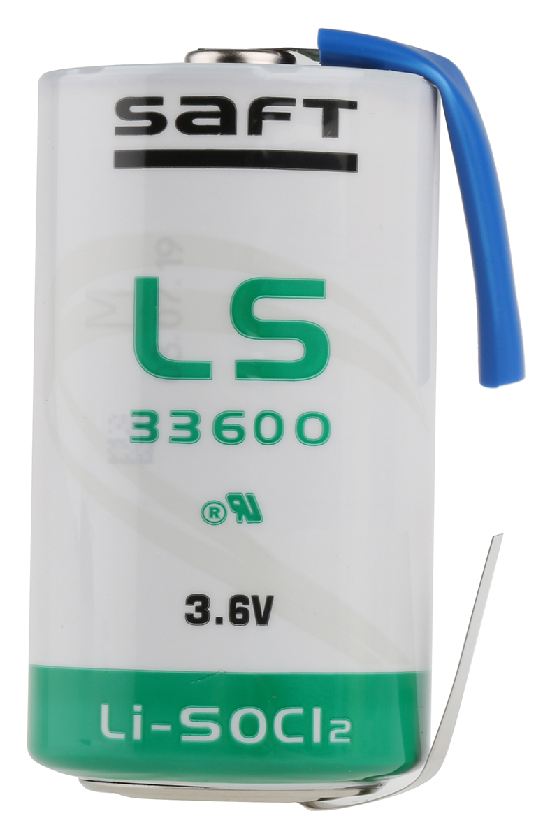 Saft LS 33600 3.6 V Lithium Thionyl Chloride D Battery