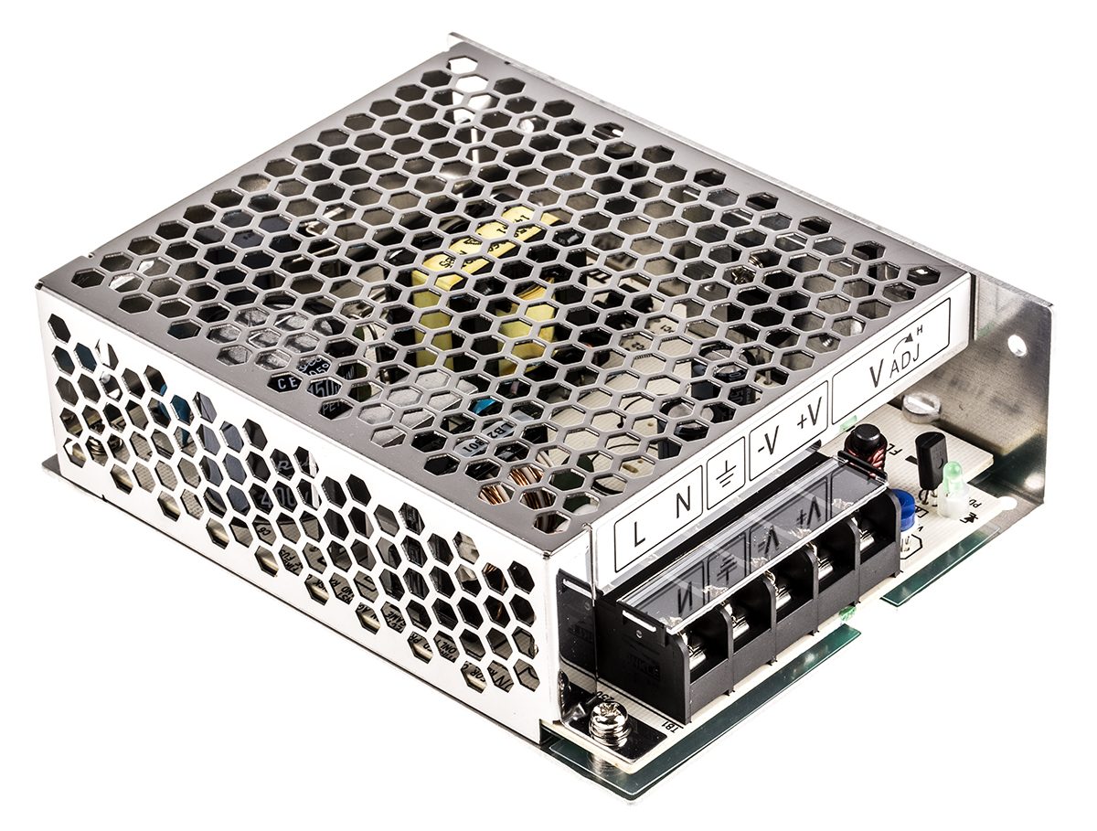 TDK-Lambda Switching Power Supply, LS75-36 36V dc, 2.1A, 75 W, Input 88V ac to  370 V dc, 264V ac