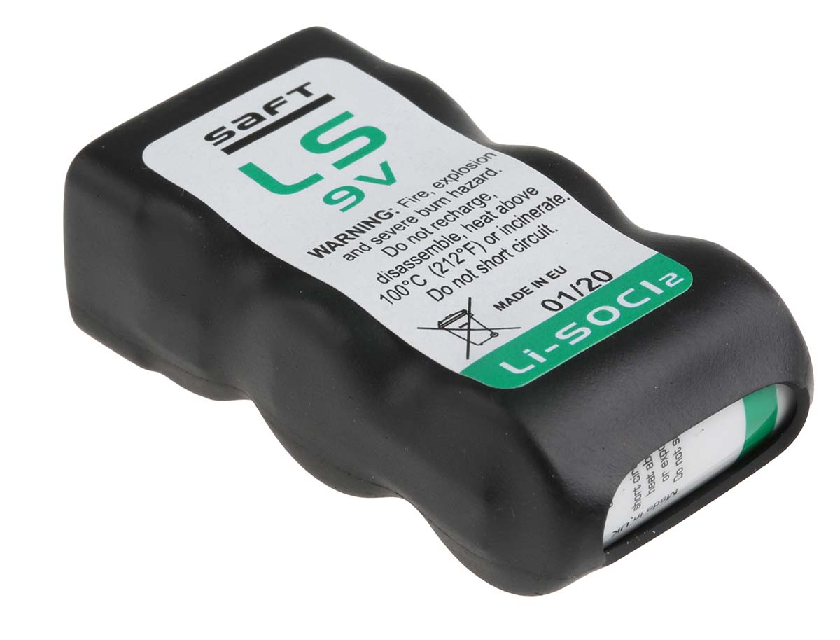 ls9v Saft 3 LS 14250 Lithium Thionyl Chloride 9V Battery