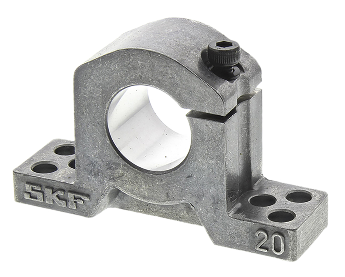 Ewellix Makers in Motion Linear Shaft Support Bearing Housing 43.5 mm, LSCS 20 70 mm 20 mm