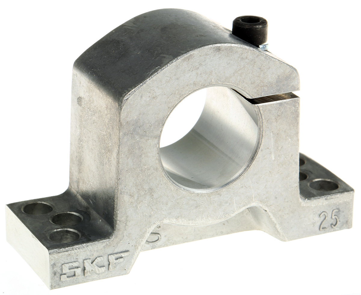Ewellix Makers in Motion Linear Shaft Support Bearing Housing 53 mm, LSCS 25 80 mm 28 mm