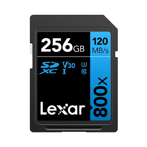 Lexar 256 GB Industrial Grade SDHC SD Card, UHS-I