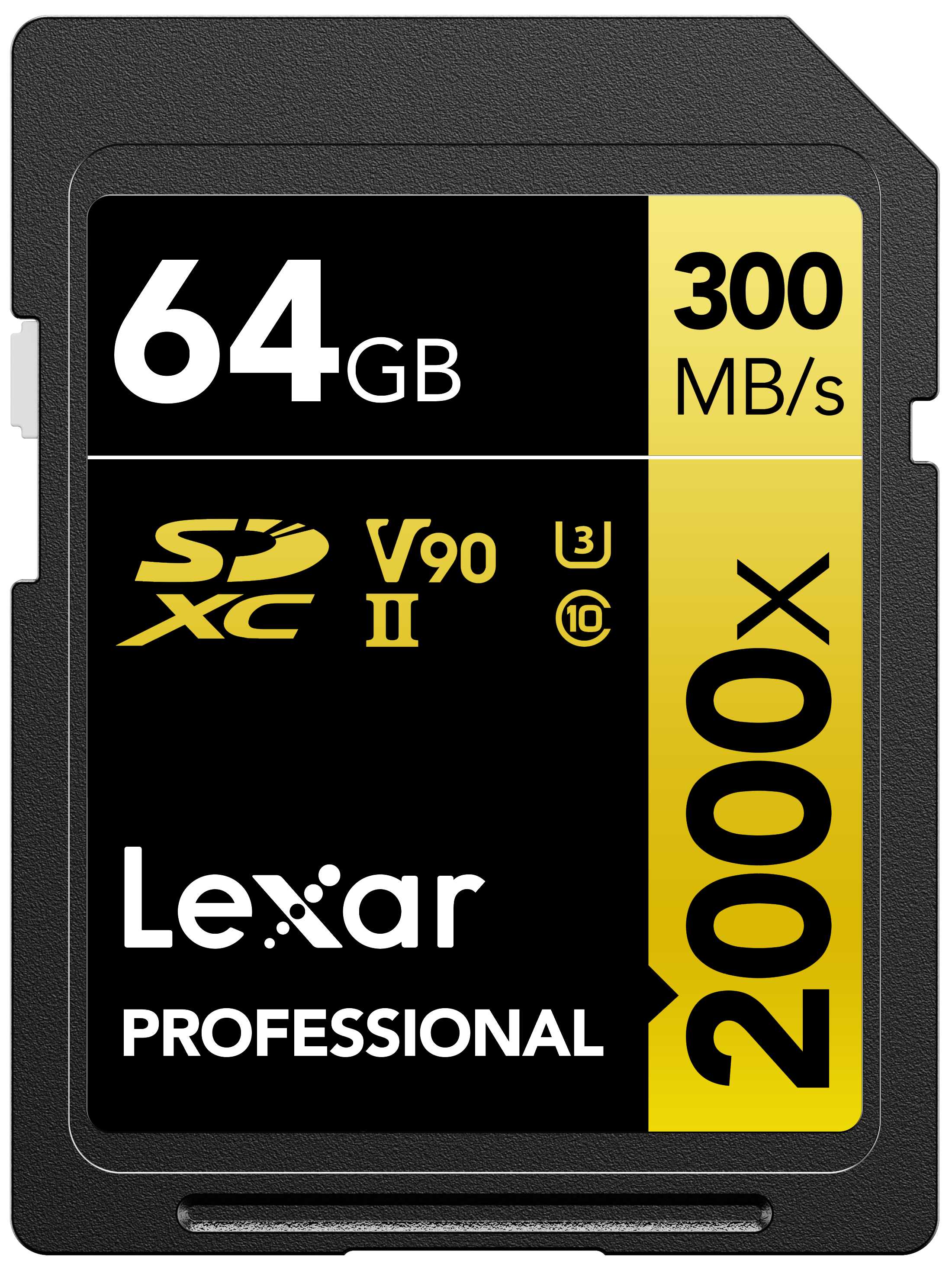 Lexar 64 GB Industrial Grade SDHC SD Card, Class 10
