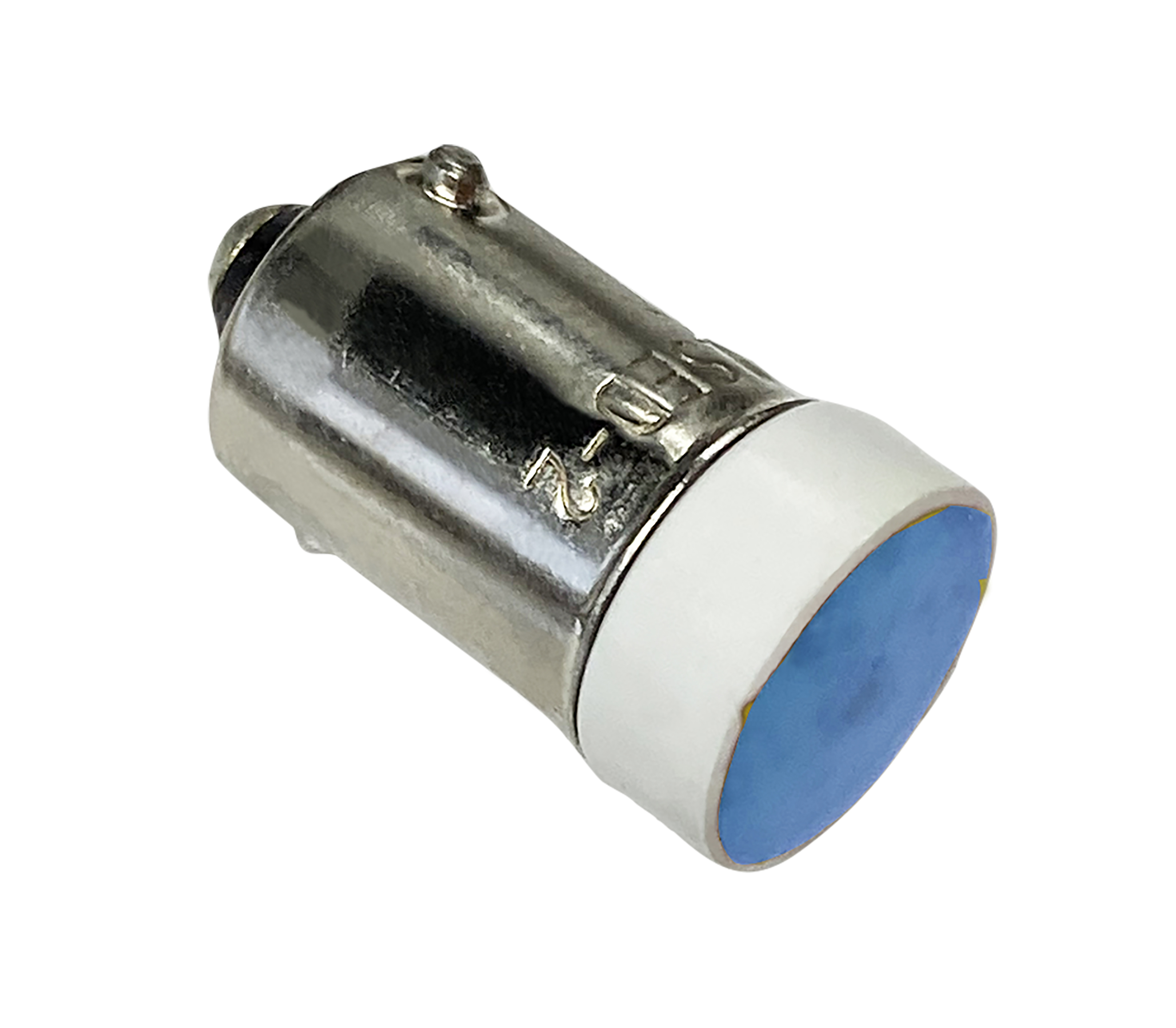 Idec Blue Indicator Lamp Multichip, 24V, BA9 Base, 10.6 mm Diameter, 200mcd