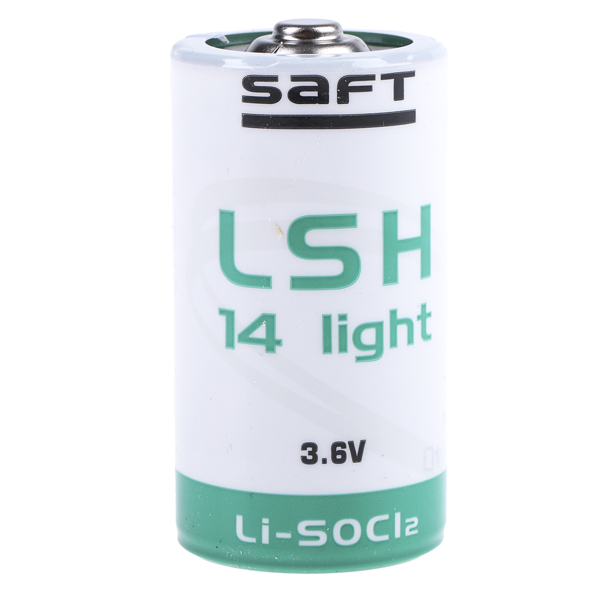 Saft LSH 14 3.6 V Lithium Thionyl Chloride C Battery, 3.6 Ah