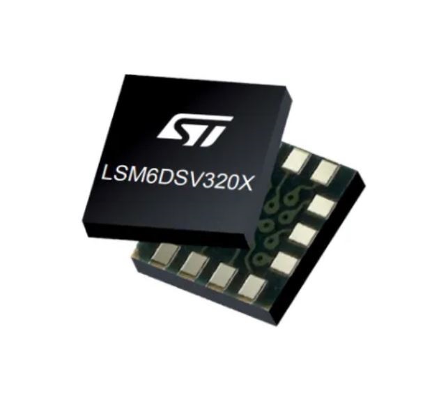 STMicroelectronics 6 Axis Surface Accelerometer & Gyroscope 1.71 V 3.6V, MIPI I3CSM, I2C, SPI, LGA-14L, 14-Pin