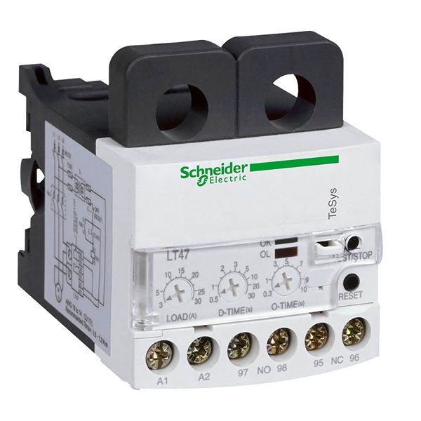lt4730ba Schneider Electric, TeSys Overload Relay 2 NO/2 NC, 30A F.L.C, 30A Contact Rating, 24V dc