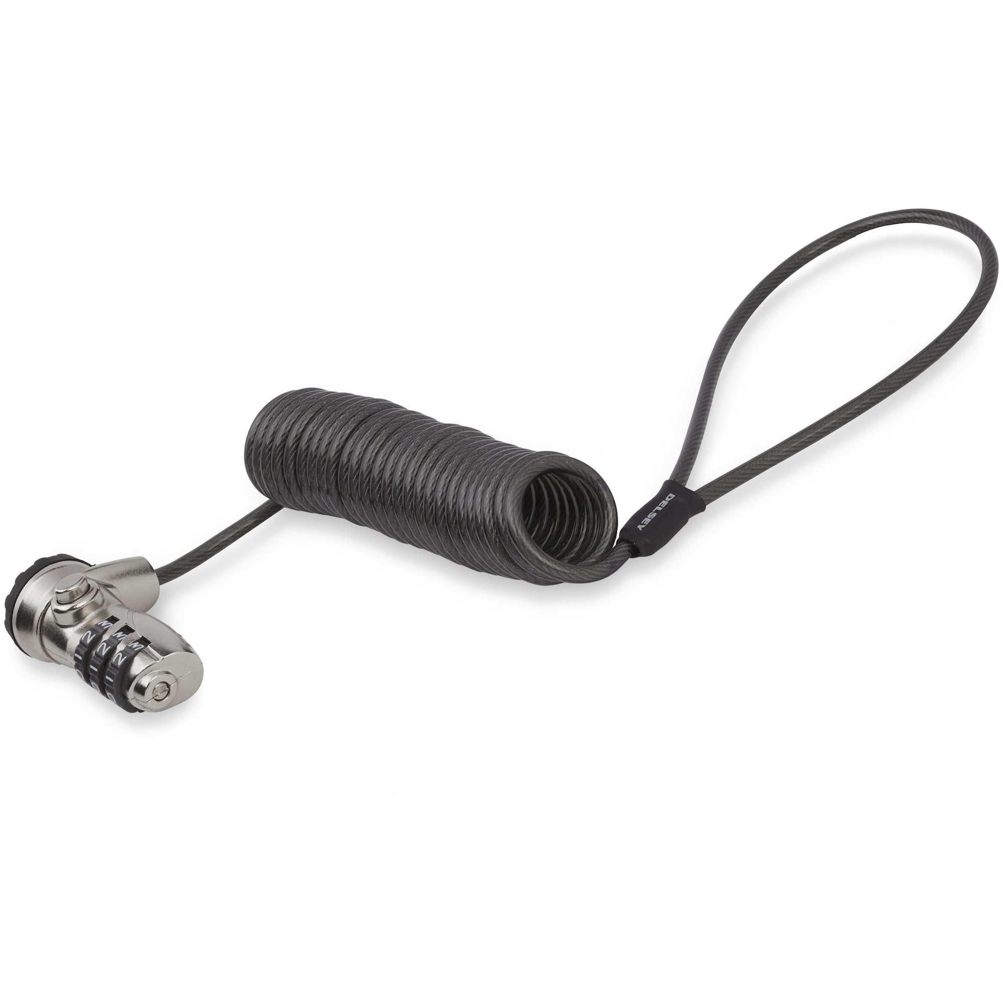 ltlock3dcoil StarTech.com Laptop Lock Self-Coiling Laptop Cable Lock for use with K-Slot Devices