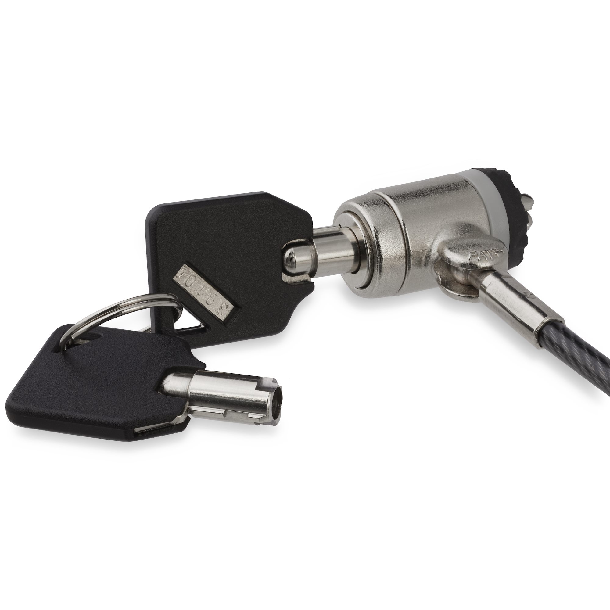 StarTech.com Laptop Lock Cable Lock 2m Laptop Cable Lock for use with K-Slot Devices