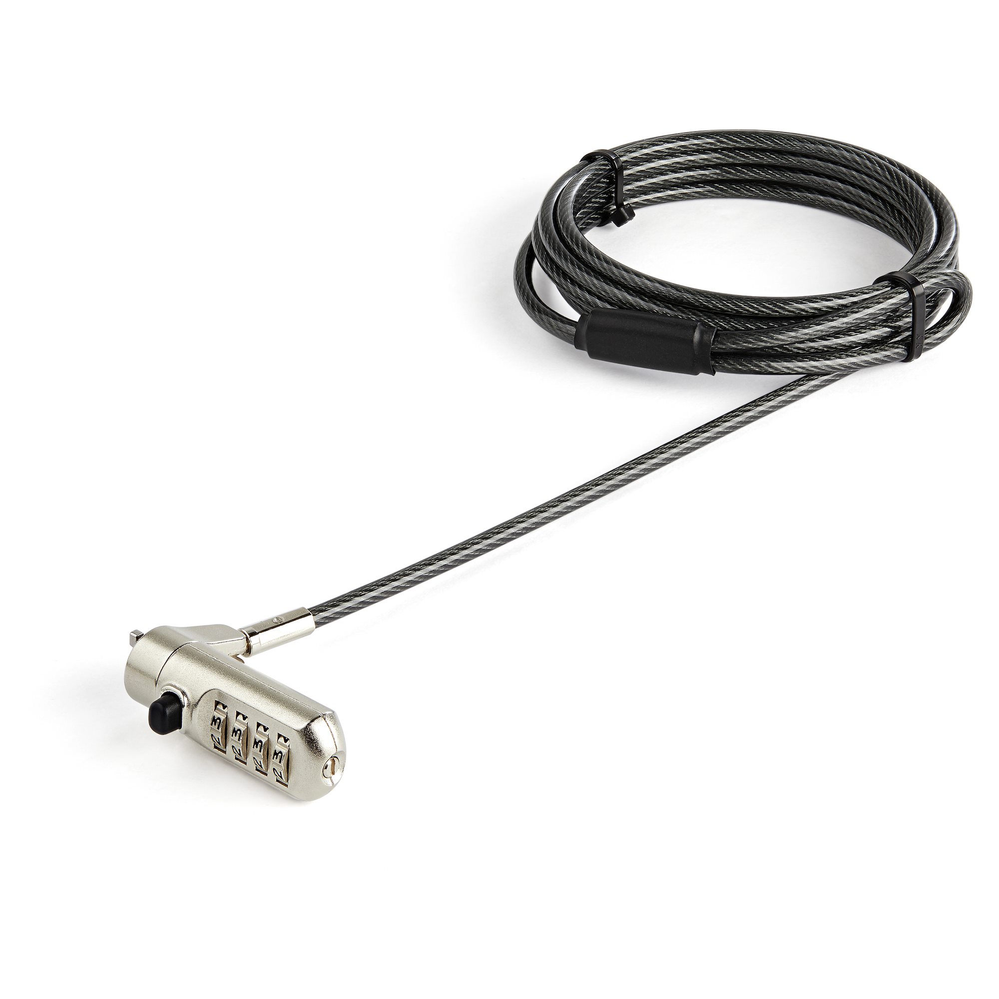 StarTech.com Laptop Lock Cable Lock Combination Lock for use with Nano Slot Devices