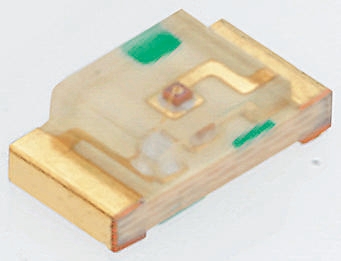 Lite-On 3.8 V Red, Green LED PLCC Surface Mount LTST-C19GD2WT-G