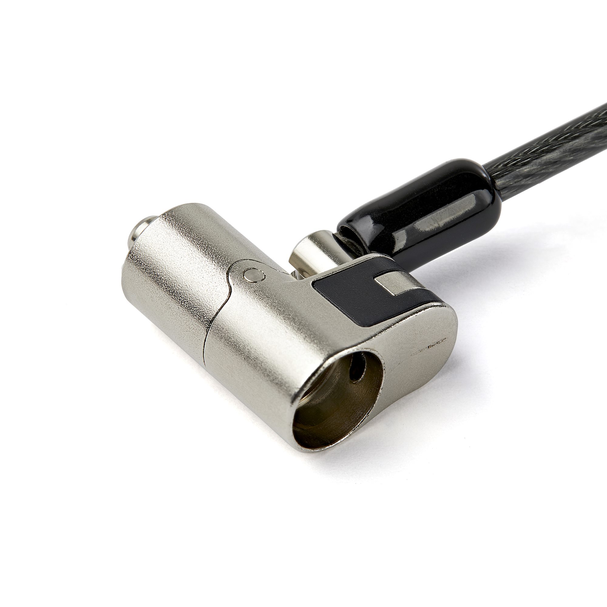ltulockkey StarTech.com Laptop Lock Cable Lock 2m Laptop Cable Lock for use with Noble Wedge®, Nano, K-Slot devices