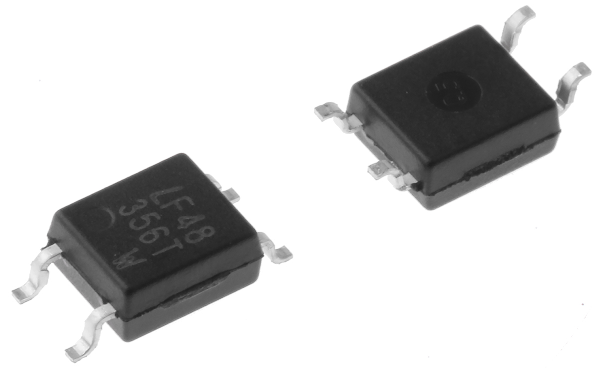 Lite-On LTV-356T DC Input Optocoupler, Surface Mount, 4-Pin Mini-Flat