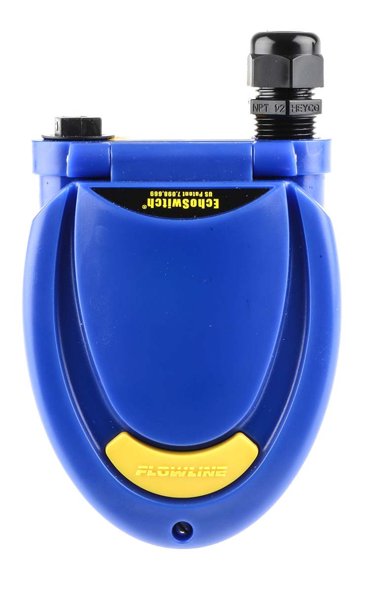 lu74-5004 Flowline EchoSwitch Series Ultrasonic Level Switch Ultrasonic Level Sensor, Vertical, Fluorelastomer, Housing