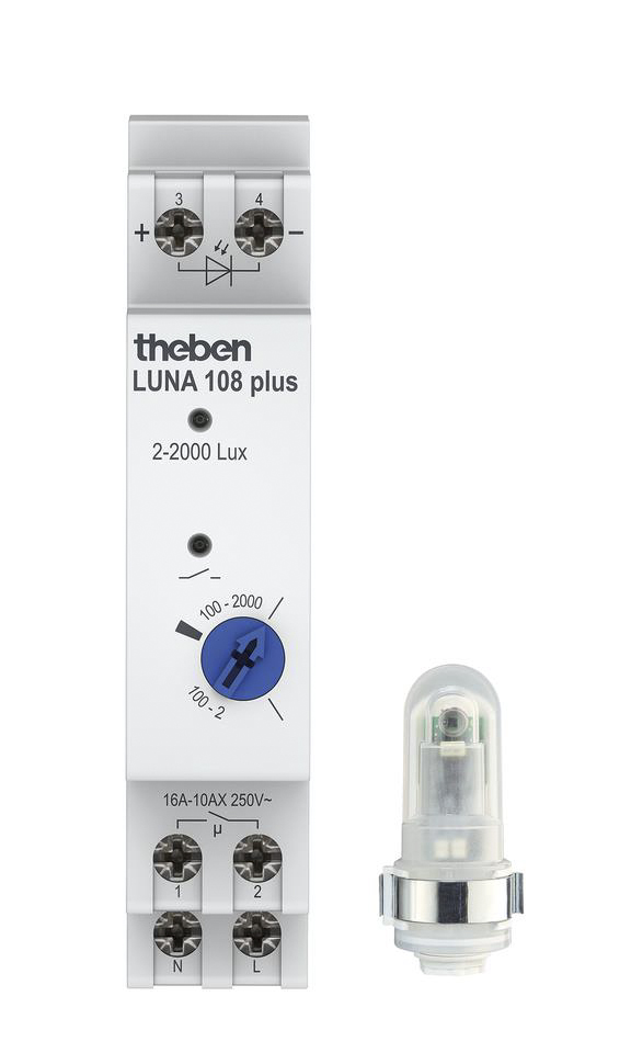 Theben Timer Light Switch, 1-Channel 230 V ac