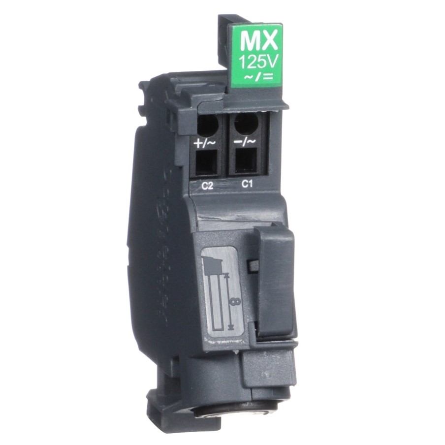 Schneider Electric, MX Shunt, Compact NSXm Molded Case Circuit Breaker, Clip-on