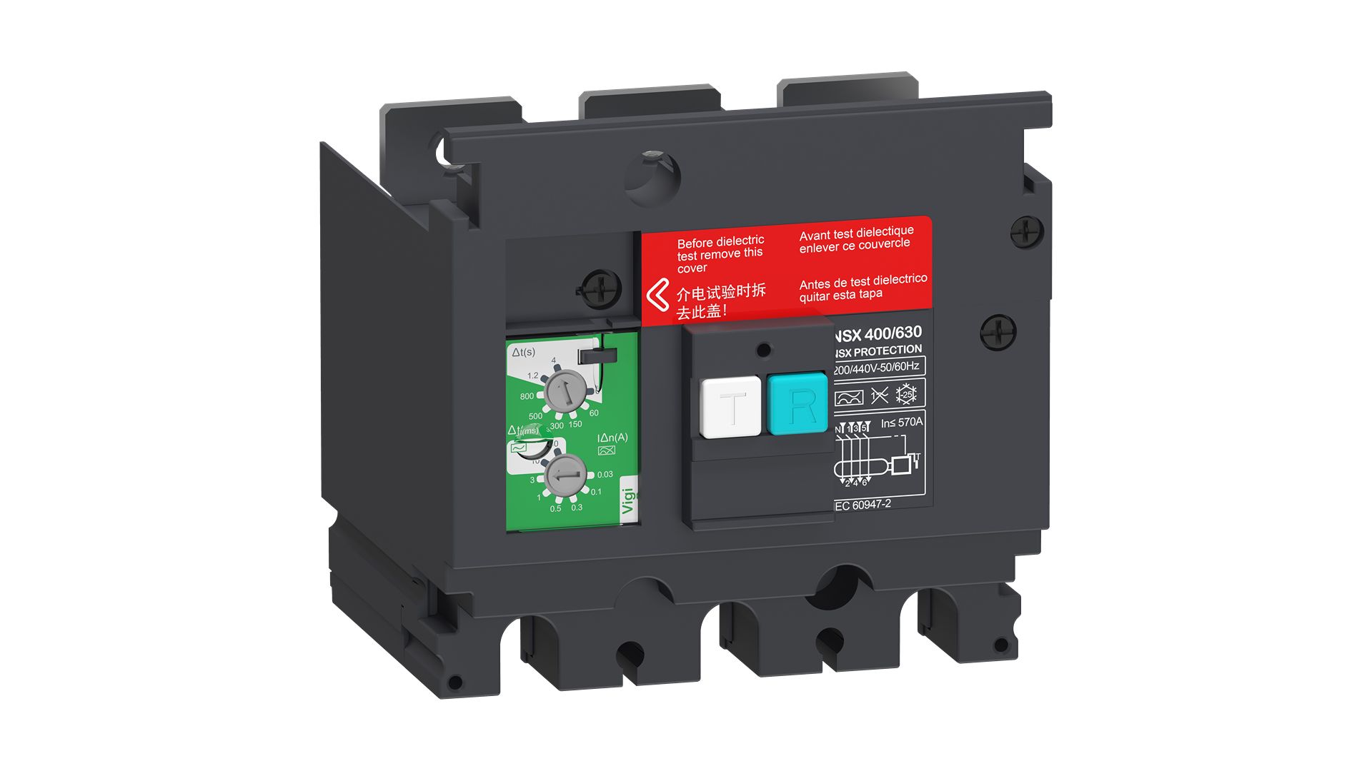 Schneider Electric 220V ac, 440 V ac Circuit Trip for use with ComPacT Circuit Breakers