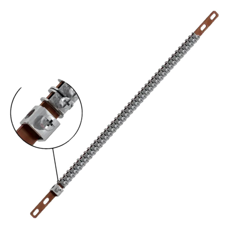 Schneider Electric Earth Bar L. 450 mm x W. 13mm x H. 12 mm