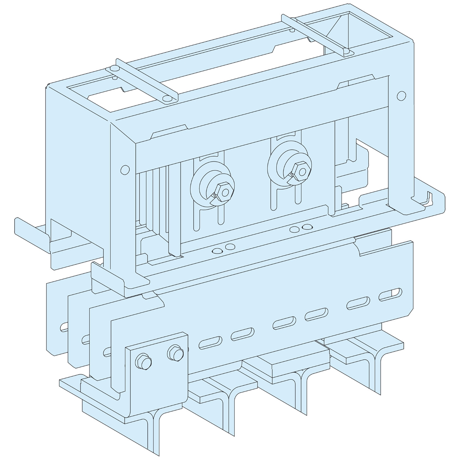 Schneider Electric Busbar Trunking, 1600A, 420 mm, LVS Series