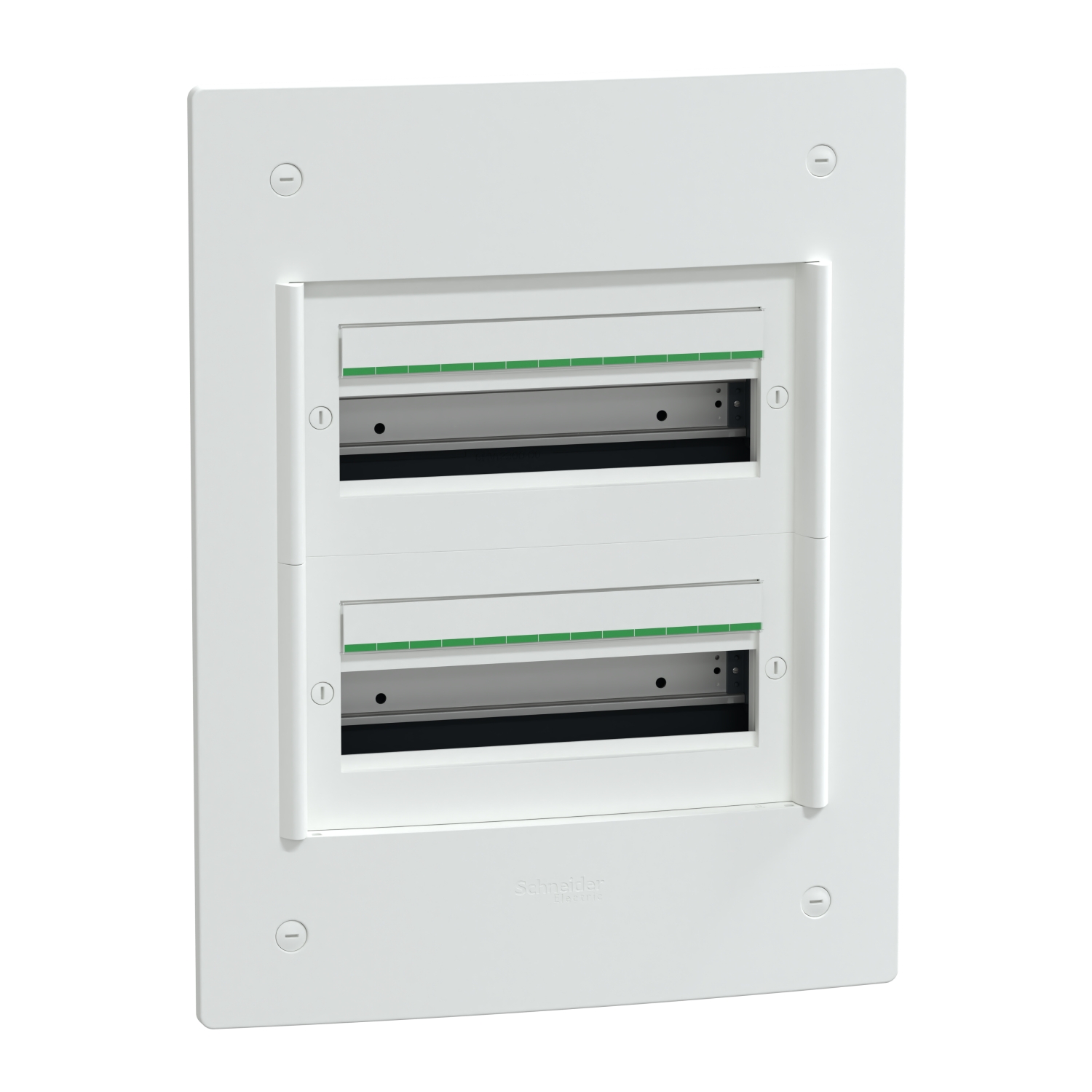 Schneider Electric White Plastic PrismaSeT XS Control Station Enclosure - 2 Hole