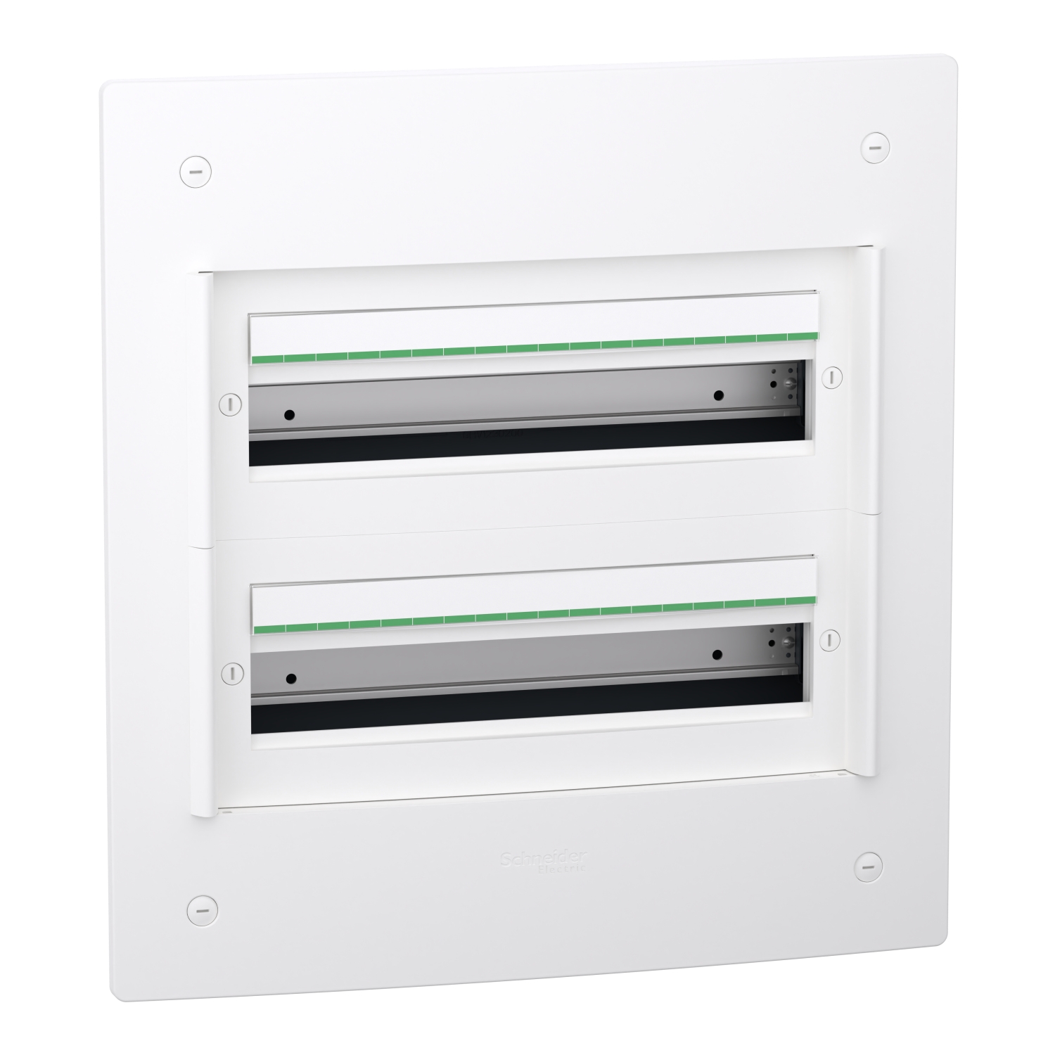 Schneider Electric White Plastic PrismaSeT XS Control Station Enclosure - 2 Hole