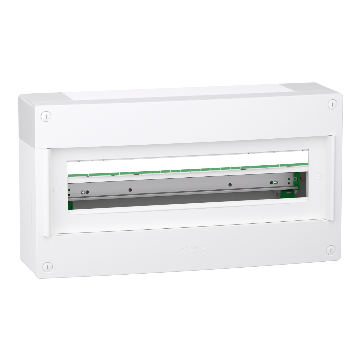 Schneider Electric White Plastic PrismaSeT XS Control Station Enclosure - 1 Hole