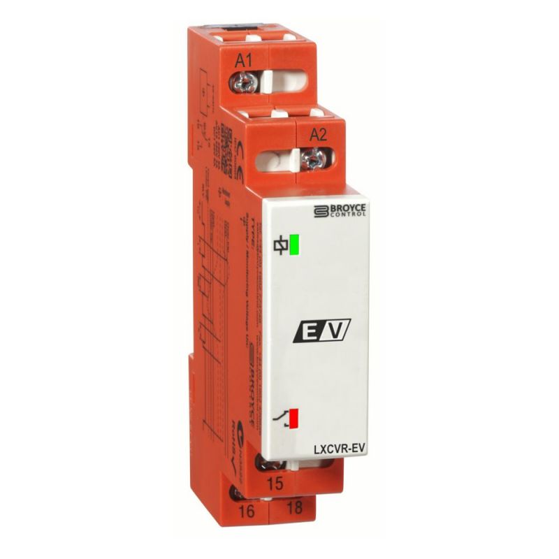 Broyce Control Monitoring Relay, 1 Phase, 230 V ac Monitor Range, SPDT, DIN Rail, 230V ac