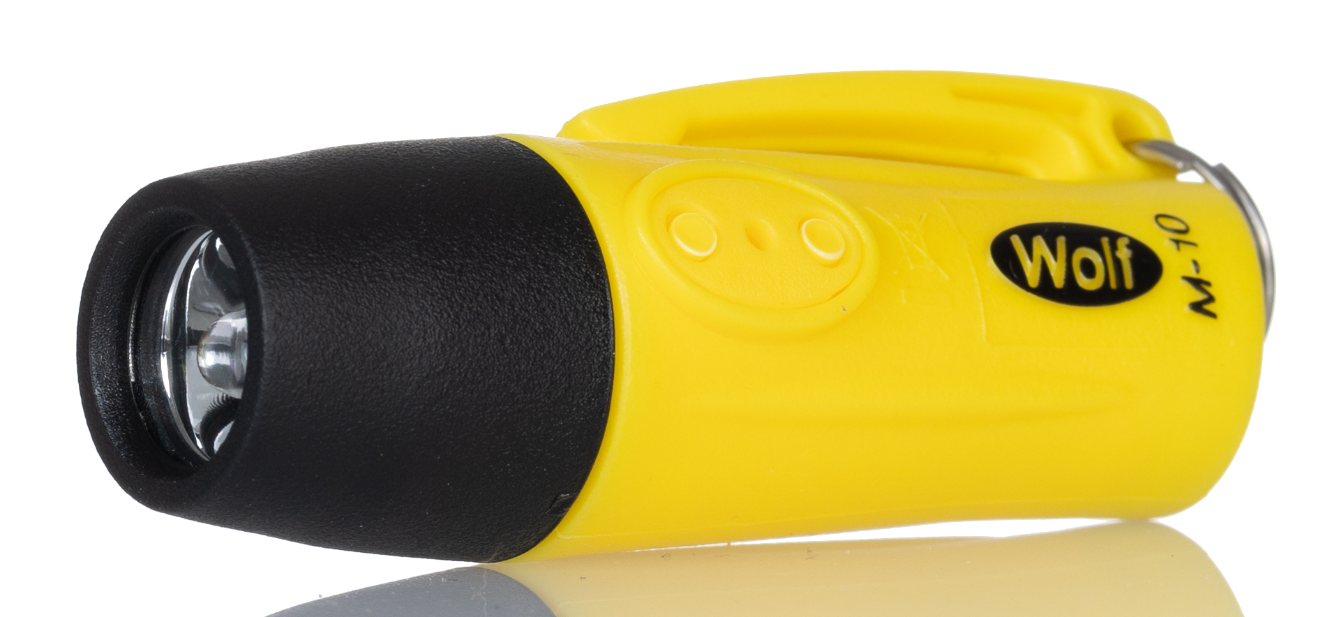 m-10 Wolf Safety IECEx, ATEX LED Pocket Torch Yellow 30 cd, 68 mm