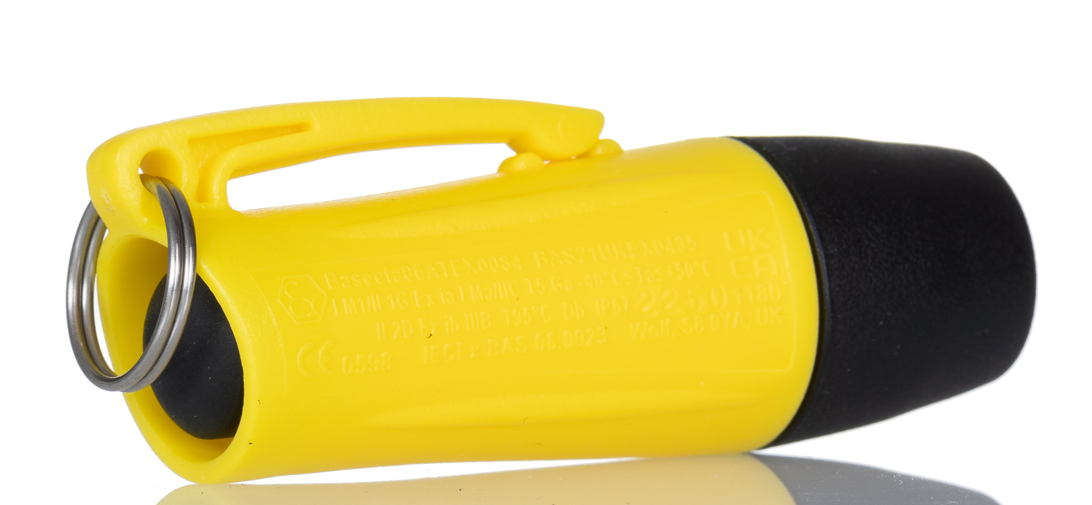 m-10 Wolf Safety IECEx, ATEX LED Pocket Torch Yellow 30 cd, 68 mm