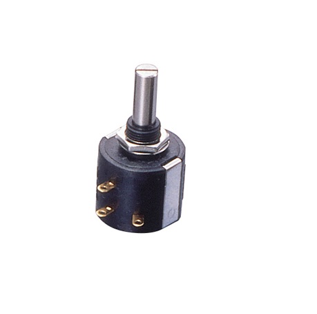 Nidec Components M-22E10 10 kΩ Rotary Wirewound Potentiometer 10-Turns 1-Gang