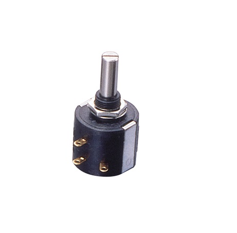Nidec Components M-22E10 10 kΩ Rotary Wirewound Potentiometer 10-Turns 1-Gang, M-22E10 10K