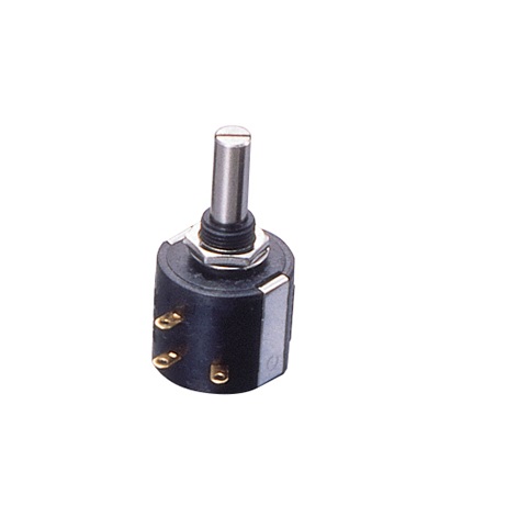 Nidec Components M-22E10 10 kΩ Rotary Wirewound Potentiometer 10-Turns 1-Gang, M-22E10 50K