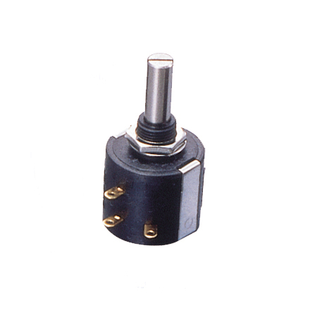 Nidec Components M 5 kΩ Rotary Potentiometer 10-Turns 1-Gang Panel, M-22E10 5K