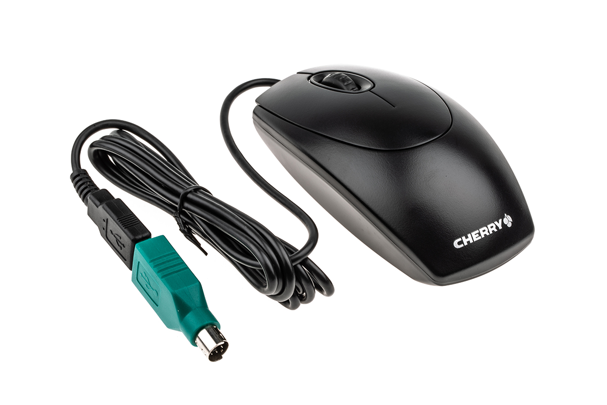 Cherry M5450 3 Button Wired Standard Optical Mouse Black
